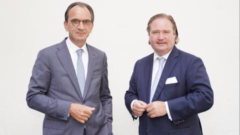 Finanzminister Michael Boddenberg und Lutz Lienenkämper,  Finanzminister NRW